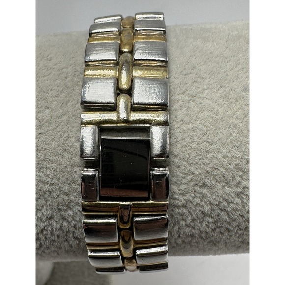 Dufonte 70359 New Battery Ladies Watch 26MM 7.25" Two Tone‎ L90 - Picture 6 of 11